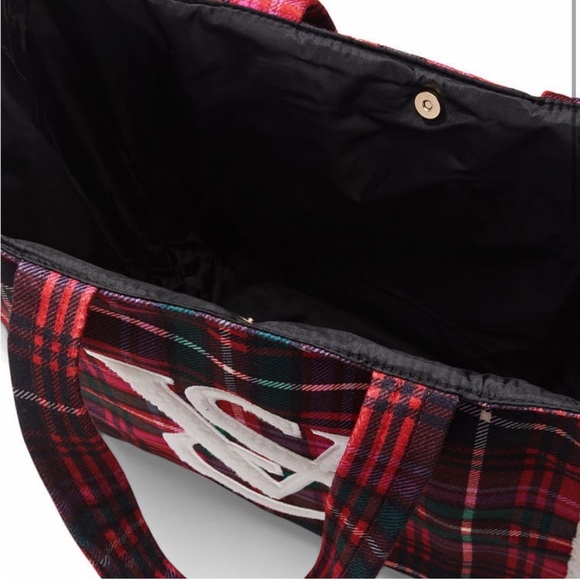 Victoria’s Secret Plaid Tote Bag - Picture 3 of 6